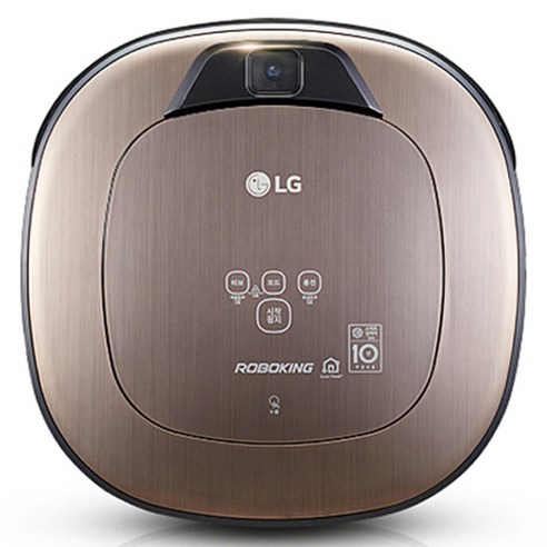 LG전자 로보킹 터보 로봇청소기, R76GIM, 메탈릭골드