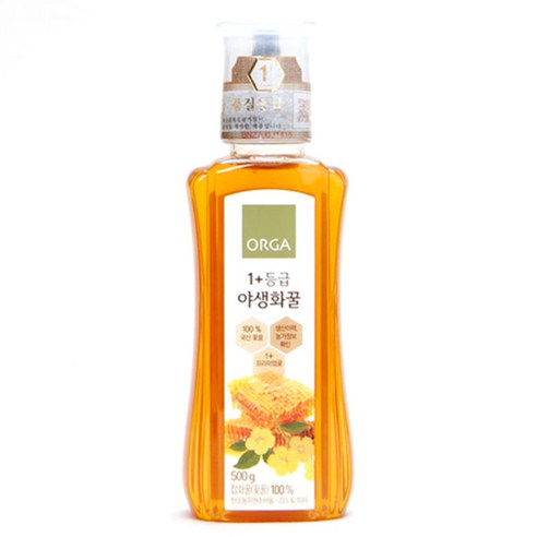 올가홀푸드 1+등급 야생화꿀 500g, 1개 솔직 후기 | 실사용자 리뷰 분석 - 상품 이미지 1