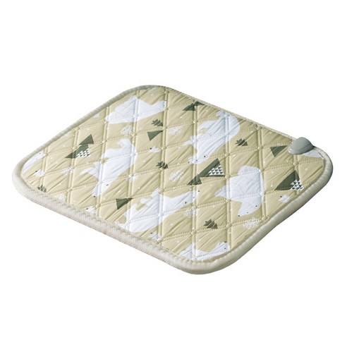 이노크아든 북유럽풍 향균 절전형 전기방석 GP-10, 베어베이지, 1인용(45 x 45 cm)