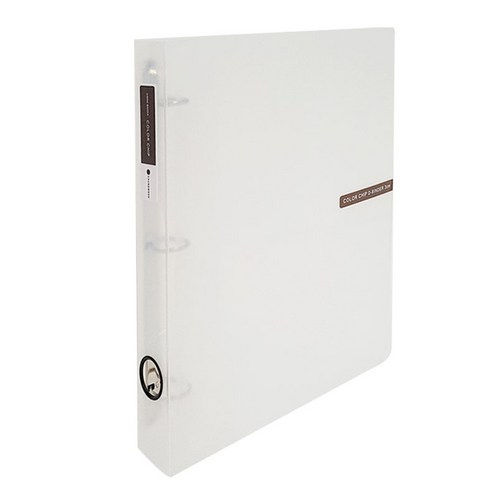 에코청운 칼라칩 D링 바인더 3cm A4 3공, 투명, 1개 투명 × 1개, 투명 × 1개 섬네일