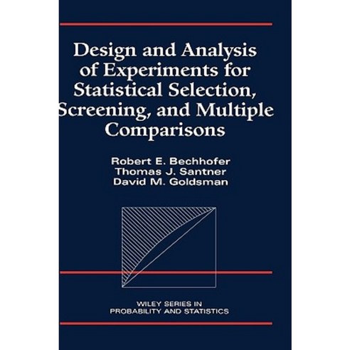 Design and Analysis of Experiments for Statistical Selection Screening ...