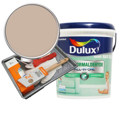 듀럭스 안티 포름알데히드 올인원 페인트 세트, Coastal Beige, 3L, 1개