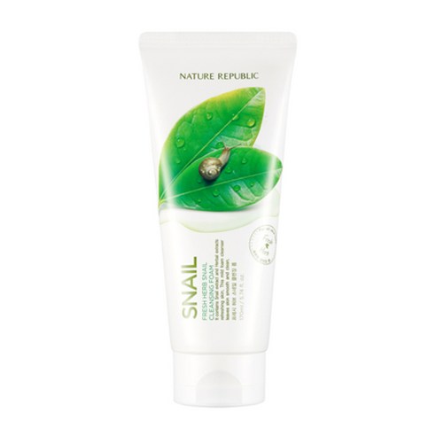 네이처리퍼블릭 프레시 허브 스네일 클렌징 폼, 170ml, 2개