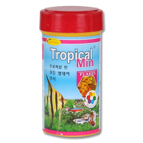 서울아쿠아리움 트로피칼 민 열대어사료 대, 37g, 1개