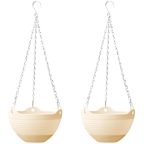 블럭마트 행인 화분, 크림, 2개