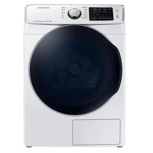 삼성전자 그랑데 건조기 14kg 방문설치, DV14R8520KW, 화이트