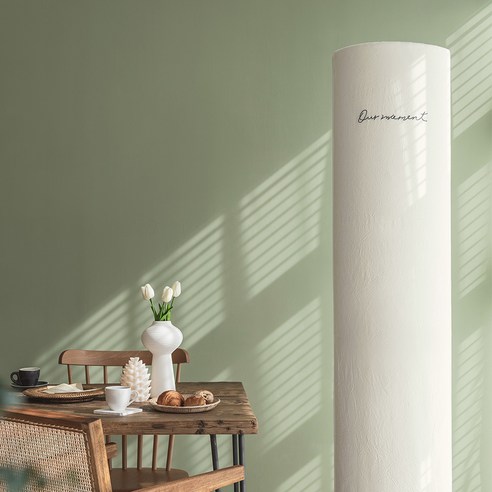 베베데코 모먼트 자수 스탠드 에어컨커버 아이보리, 색상, 원형 일반(35 x 185 cm), 사이즈 섬네일