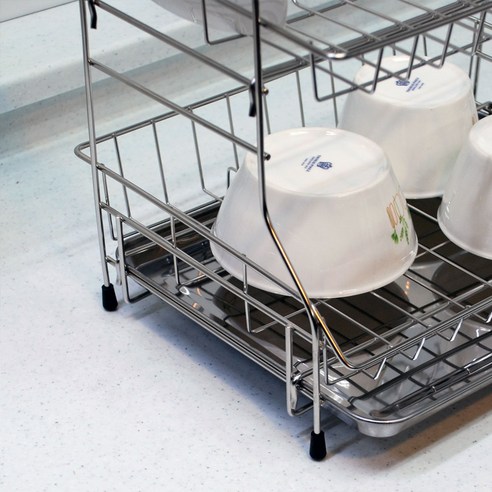 STA AMI 盤子乾燥架迷你型2 層, 混色- 餐具瀝水架| 酷澎