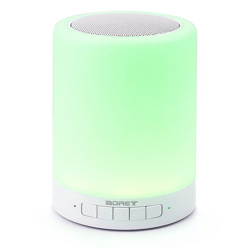 스마텍 레인보우 무드등 블루투스 스피커 콤팩트한 디자인