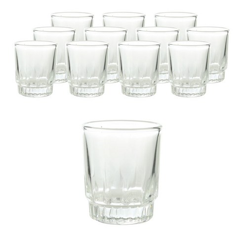 삼호유리 럭키글라스 스텔라 샷잔 소주잔 38ml LG-440201, 12개