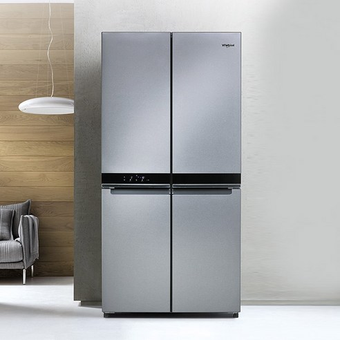 월풀 세미 빌트인 주피터 600L 4도어 양문형 냉장고 방문설치 이미지 2