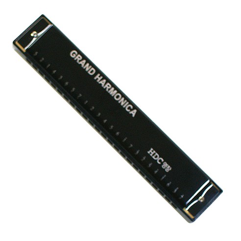 HDC영창 24홀 트레몰로 하모니카 YH-24G + 가죽케이스 이미지 3