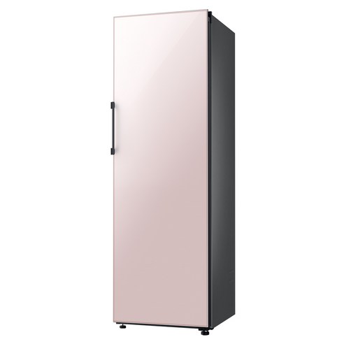 삼성전자 비스포크 키친핏 1도어 냉장고 380L 방문설치, RR39R760532, Glam Pink