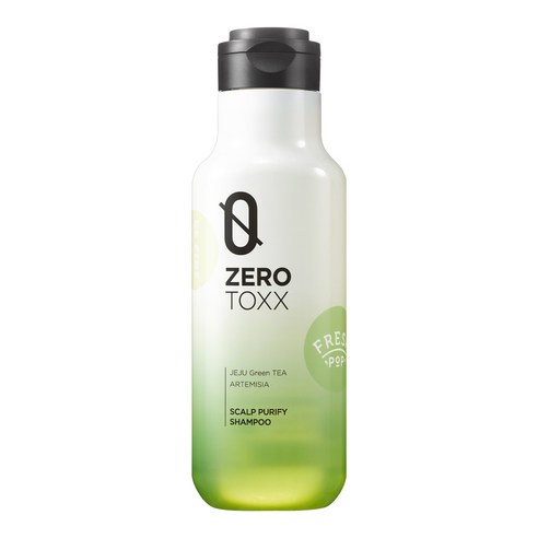 프레시팝 제로톡스 두피정화 샴푸, 345ml, 1개