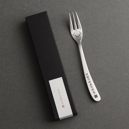 인스푼 잘 풀고 잘 찍고 잘봐 포크 3p + 스티커 3p, 둘째, 1세트