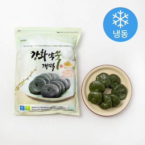 마리농장 강화 약쑥 개떡 (냉동) - 기타떡 | 쿠팡
