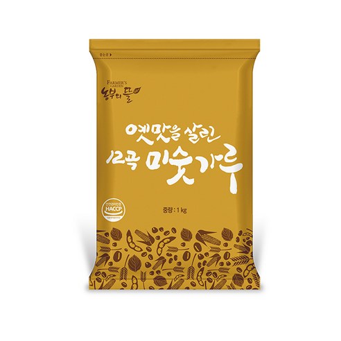 농부의뜰 12곡 미숫가루 1kg, 1개 솔직 후기 | 실사용자 리뷰 분석 - 상품 이미지 1