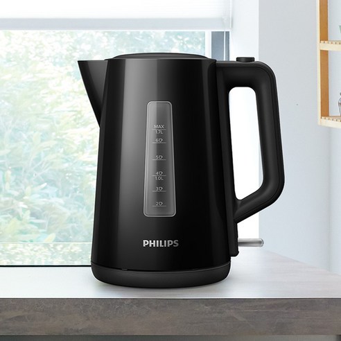 필립스 전기주전자 블랙 화이트 색상 비교