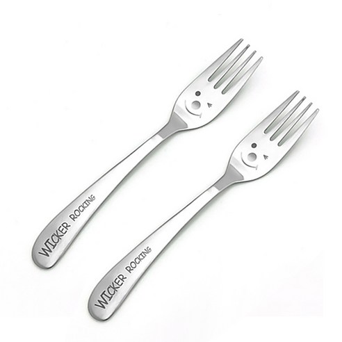 윙커 스텐 어린이 포크, 2개, 단품