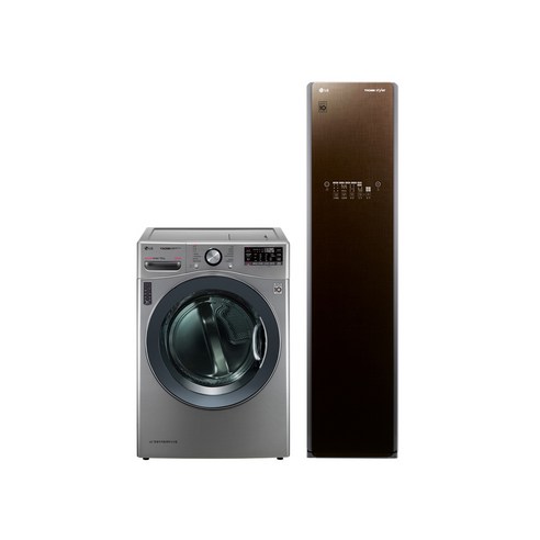 트롬 건조기 16kg RH16VTD + 스타일러 S3RF 스팀 패키지 방문설치, RH16VTD, S3RF, 모던 스테인리스