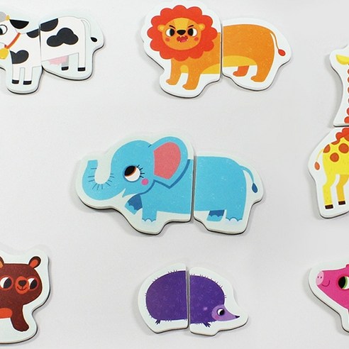 마이리틀타이거 동물 자석 퍼즐 이미지 3