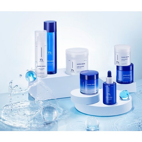미샤 NEW 수퍼아쿠아 울트라 히알론 스킨 에센스 200ml + 에멀전 130ml + 크림 70ml 기획세트 이미지 3