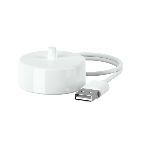 필립스 소닉케어 3100 시리즈 더블 핸들 음파 전동칫솔 후기 분석 - 충전기 및 핸들 하단