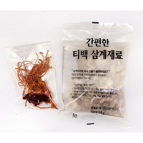 홈네이처 동충하초 삼계탕 재료 68g, 6개 이미지 2