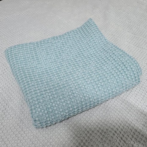 마이코튼 마이크로 모달 와플 아기 이불, 민트