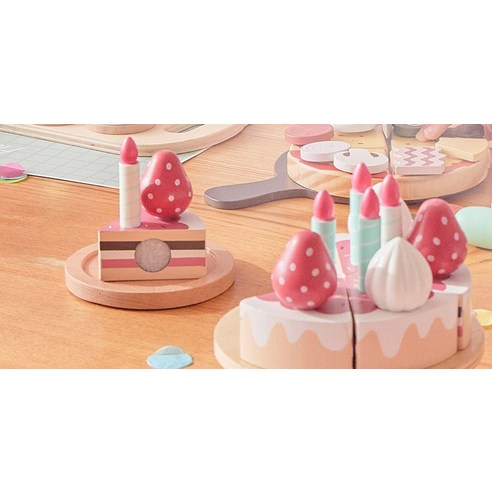 피에스타 원목 소꿉놀이 케이크 세트 솔직 후기 | 실사용자 리뷰 분석 - 상품 이미지 4