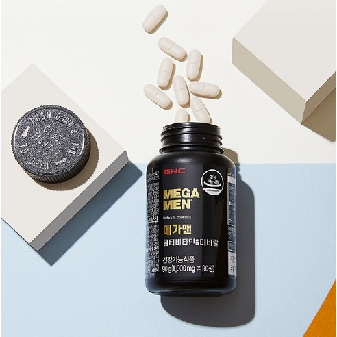 GNCMEGAMEN 멀티비타민 미네랄 90정, 1개 이미지 4