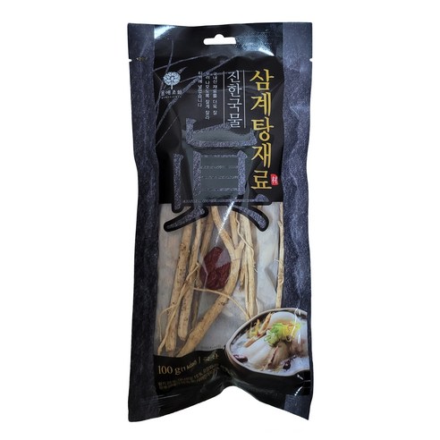 몸애조화 진한국물 삼계탕재료 100g, 1개 맛있게 먹은 솔직 후기 썸네일