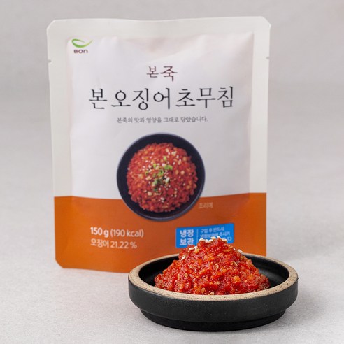 집 나간 입맛을 돌아오게 하는 마법 본죽오징어초무침