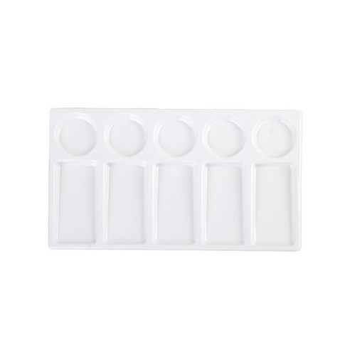 마이데일리 미술 물감 수채화 팔레트 사각형, 10칸, 1개