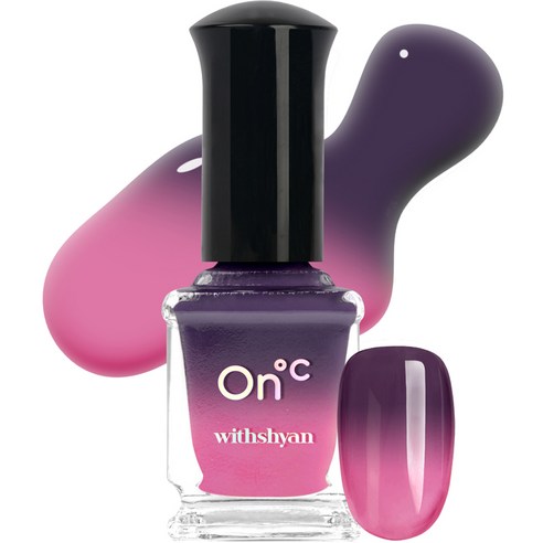 위드샨 온도 변화 매니큐어 네일