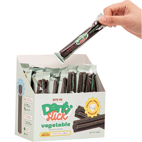 바잇미 반려동물 덴티스틱 소프트 덴탈껌 30p, 베지, 420g, 1개