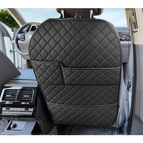 아이빌 퀄팅 킥매트 자동차 시트커버 엣지형 2포켓 이미지 2