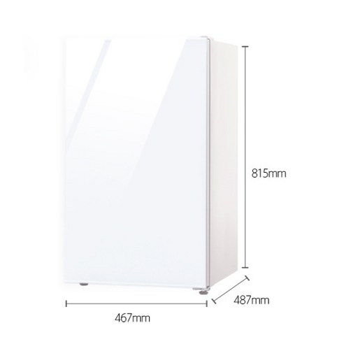 디마인 글램글라스 소형냉장고 이미지 2