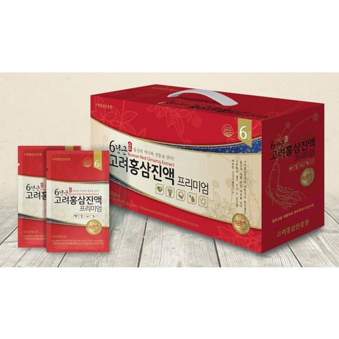 고려홍삼진흥원 6년근 고려홍삼진액 프리미엄 50ml, 30개 이미지 2