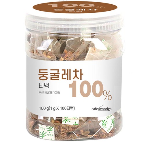 우리가스토리 국산 둥굴레차 티백
