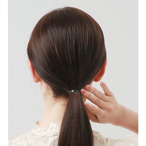 두발로 간편한 보관 대용량 통 헤어끈 세트 이미지 4