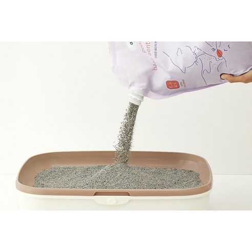 동원아르르 푸푸 베이직 벤토나이트 고양이 모래 후기 분석 - 응고력 테스트