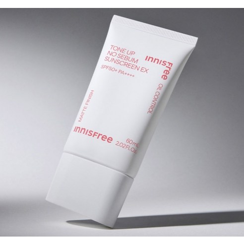 이니스프리 톤업 노세범 선스크린 EX SPF50+ PA++++ 이미지 4