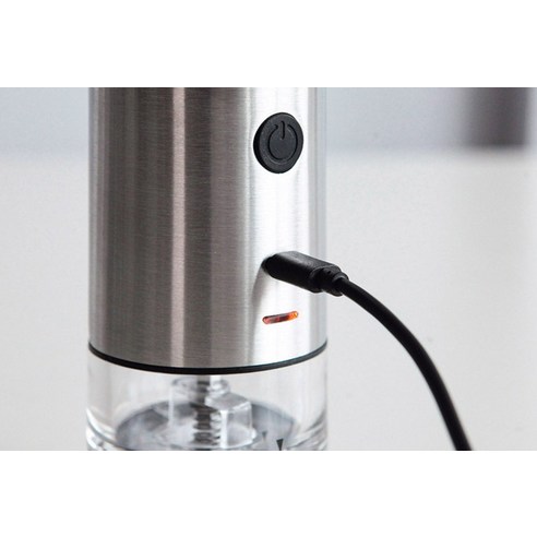 마리슈타이거 프로피 듀오 전자동 소금후추 그라인더 후기 분석 - 건전지 삽입부 상세