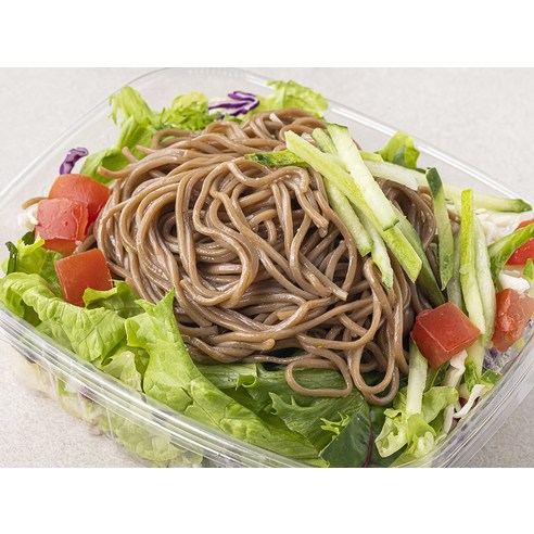 세끼판다 메밀면 샐러드 후기 분석 - 내용물 구성 상세