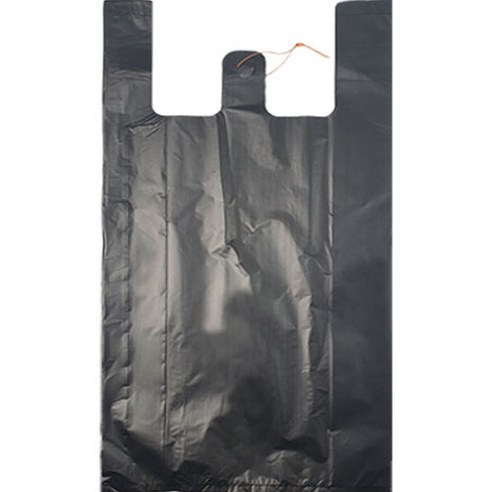 월드크린 손잡이 비닐 봉투 검정, 30L, 200개