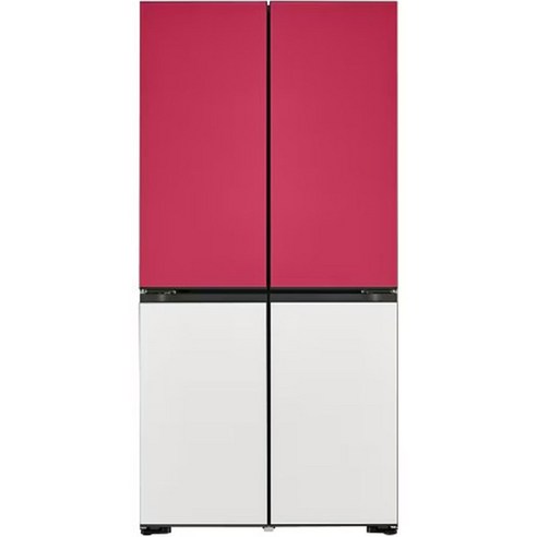 LG전자 디오스 오브제컬렉션 무드업 베이직 빌트인 4도어 냉장고 방문설치, M624GNN0A2