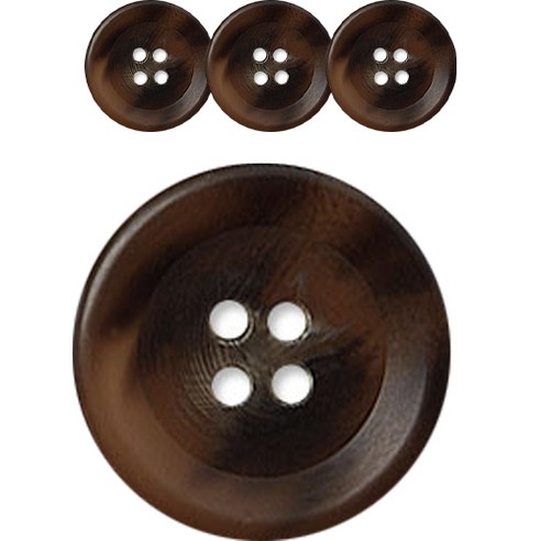 동대문단추왕 고급 무광 코트 가디건 큰 사이즈 단추 30mm, BR모던, 4개
