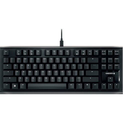 CHERRY 기계식 유선 텐키리스 키보드, 블랙, MX 1.1 TKL (청축), 청축