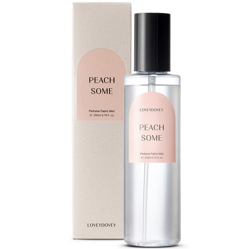 loveydovey 섬유향수, 피치썸, 200ml, 1개